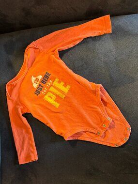 Carter's Onsie - Thanksgiving - I'm Just Here for the Pie
